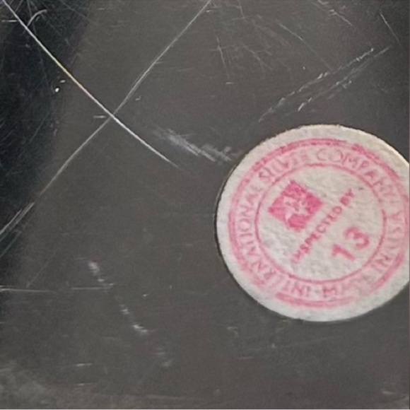 International Silver Co Covered Serving Bowl 10” Silverplate Ornate Lid - Picture 7 of 8